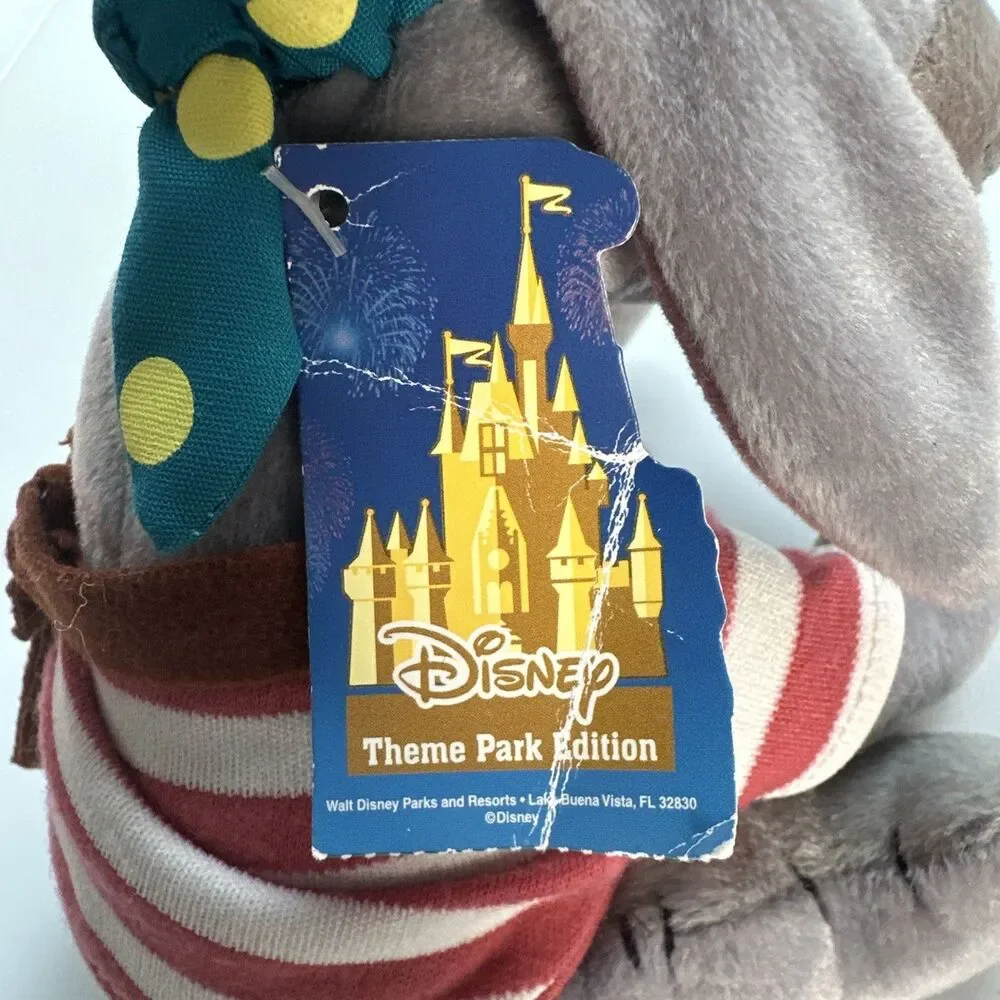 Walt Disney World Pirate Eeyore Bean Bag Plush Disneyland Resort Theme Park NWT